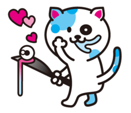 the zonb cat sticker #2222355