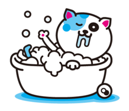 the zonb cat sticker #2222362