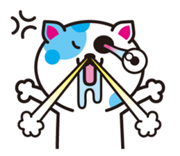 the zonb cat sticker #2222363