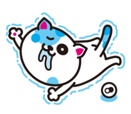 the zonb cat sticker #2222367