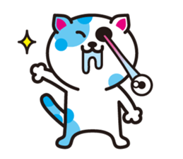 the zonb cat sticker #2222368