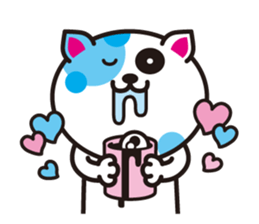 the zonb cat sticker #2222370