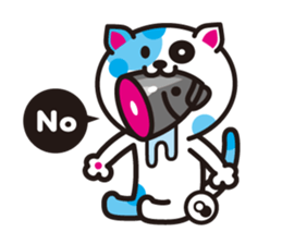 the zonb cat sticker #2222374