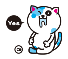 the zonb cat sticker #2222376