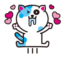 the zonb cat sticker #2222378