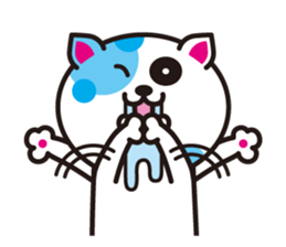 the zonb cat sticker #2222380