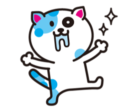 the zonb cat sticker #2222381