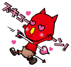 Little bit Red sticker #2222432