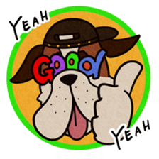 The Dog Saint Bernard sticker #2222574