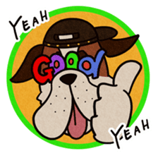 The Dog Saint Bernard sticker #2222574