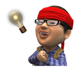 Otaku's 3D Sticker-Part 1 sticker #2223747