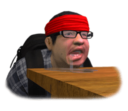 Otaku's 3D Sticker-Part 1 sticker #2223778