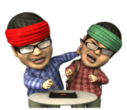 Otaku's 3D Sticker-Part 1 sticker #2223781