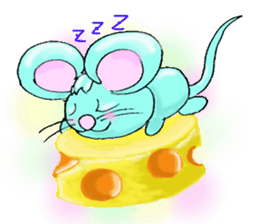 "Lucky" of mouse sticker #2223864