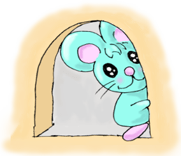 "Lucky" of mouse sticker #2223865