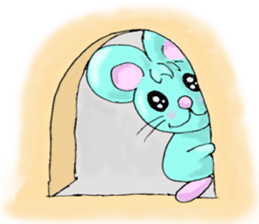 "Lucky" of mouse sticker #2223865