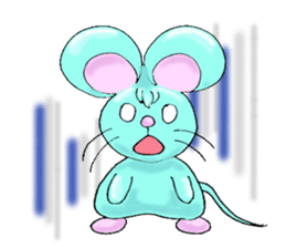 "Lucky" of mouse sticker #2223866