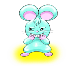 "Lucky" of mouse sticker #2223868
