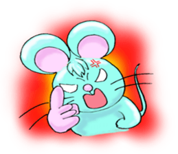 "Lucky" of mouse sticker #2223869