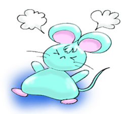 "Lucky" of mouse sticker #2223871