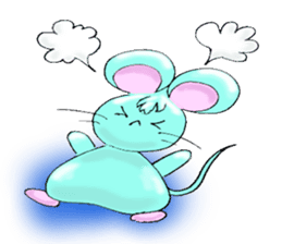 "Lucky" of mouse sticker #2223871