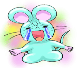 "Lucky" of mouse sticker #2223873