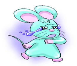 "Lucky" of mouse sticker #2223874
