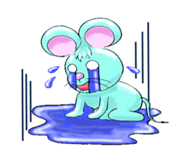 "Lucky" of mouse sticker #2223875