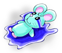 "Lucky" of mouse sticker #2223876