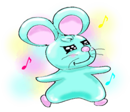 "Lucky" of mouse sticker #2223877