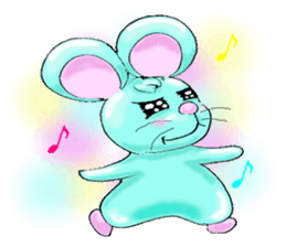 "Lucky" of mouse sticker #2223877