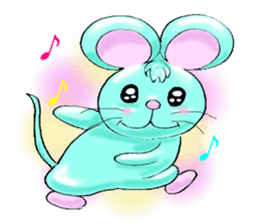 "Lucky" of mouse sticker #2223878