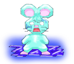 "Lucky" of mouse sticker #2223882