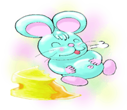 "Lucky" of mouse sticker #2223885