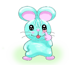 "Lucky" of mouse sticker #2223889