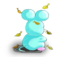 "Lucky" of mouse sticker #2223891