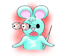 "Lucky" of mouse sticker #2223895