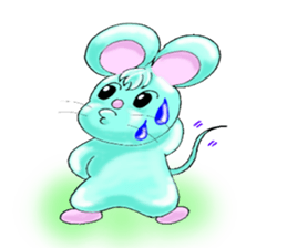 "Lucky" of mouse sticker #2223897