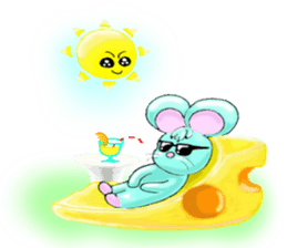 "Lucky" of mouse sticker #2223900