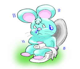 "Lucky" of mouse sticker #2223901