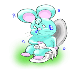 "Lucky" of mouse sticker #2223901