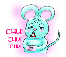 "Lucky" of mouse sticker #2223902