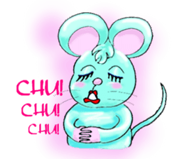 "Lucky" of mouse sticker #2223902