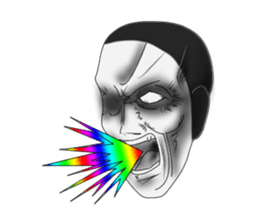 I live hard! sticker #2225198