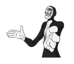 I live hard! sticker #2225208