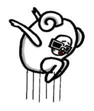 sheep person (Hitsujin) Mary !!!!! sticker #2225725