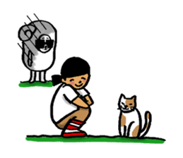 sheep person (Hitsujin) Mary !!!!! sticker #2225742