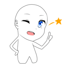 pretty face sticker #2225954