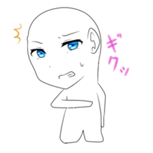 pretty face sticker #2225957