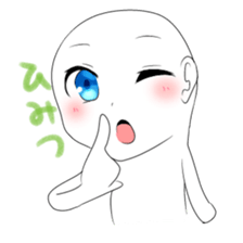 pretty face sticker #2225980